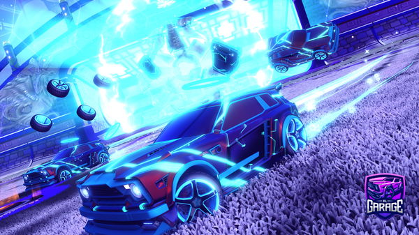 A Rocket League car design from P4nd4393