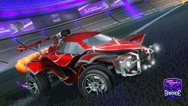A Rocket League car design from SuperTorstein13