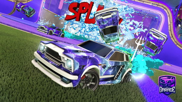 A Rocket League car design from Matthew1309