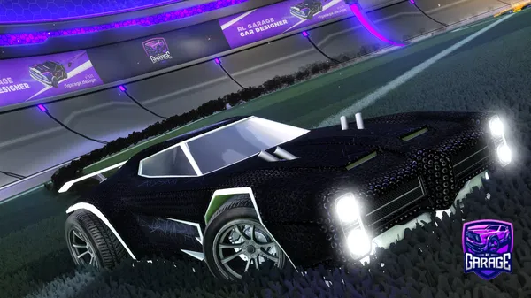 A Rocket League car design from angelfire260