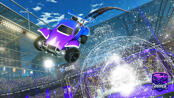 A Rocket League car design from theinfluence