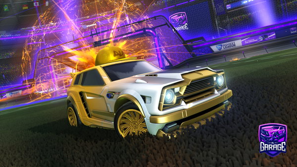 A Rocket League car design from yanel