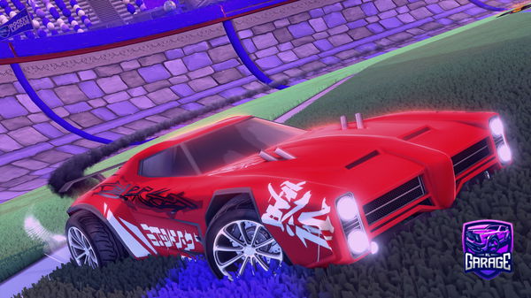 A Rocket League car design from Vrust