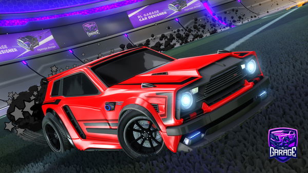 A Rocket League car design from EasyEddi