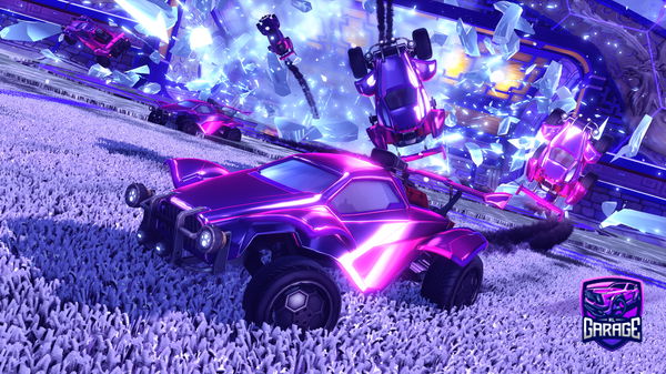 A Rocket League car design from moistj