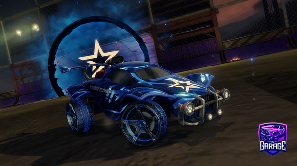 A Rocket League car design from Tigerns