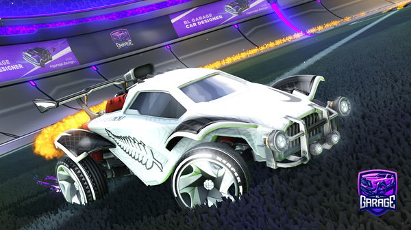 A Rocket League car design from SWIZZNALDO