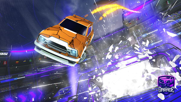 A Rocket League car design from Nikolaswithak_