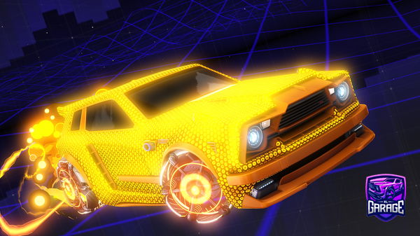 A Rocket League car design from MrRogers143