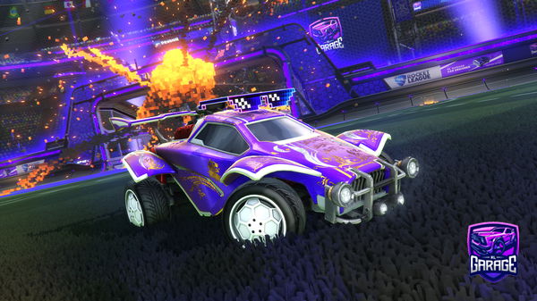 A Rocket League car design from JayPlayz_LoL