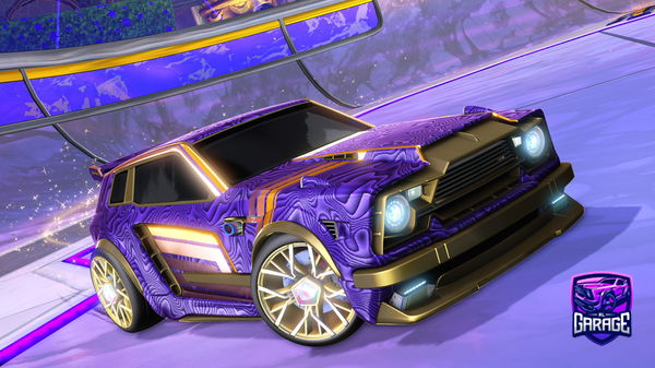 A Rocket League car design from Echo_2528a