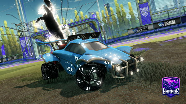 A Rocket League car design from 3mmi