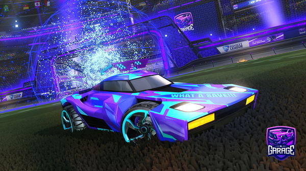 A Rocket League car design from Litkitten