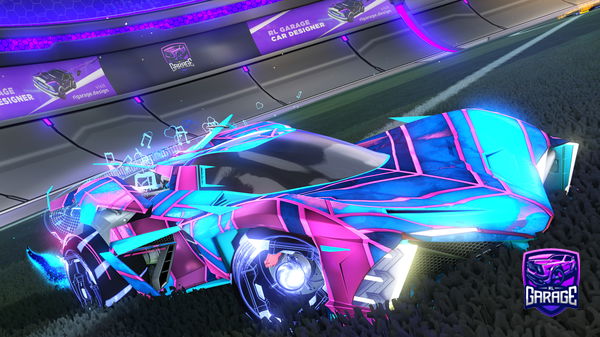 A Rocket League car design from Dylan2000YT