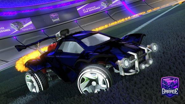 A Rocket League car design from MAXULTRAGAMER50