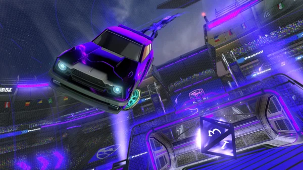 A Rocket League car design from MozillaFoxy