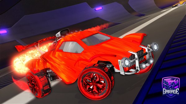A Rocket League car design from FireSchorcher