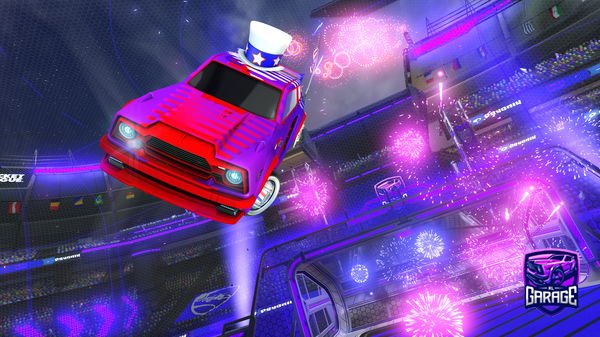 A Rocket League car design from calanto8