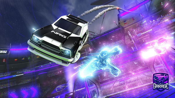 A Rocket League car design from HECKYUKI