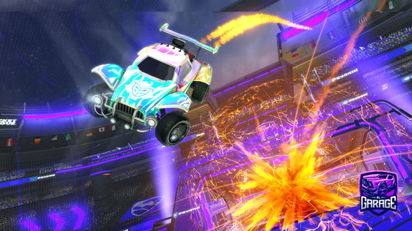 A Rocket League car design from ASt35Fr