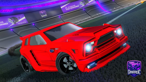 A Rocket League car design from Rez1791