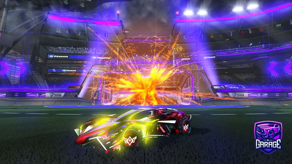 A Rocket League car design from vidarisidor