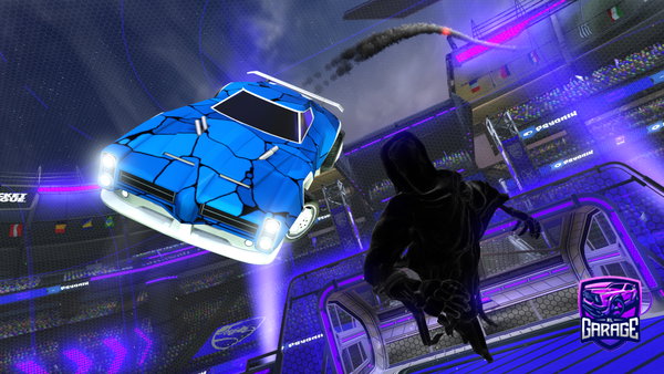 A Rocket League car design from Stevoo522
