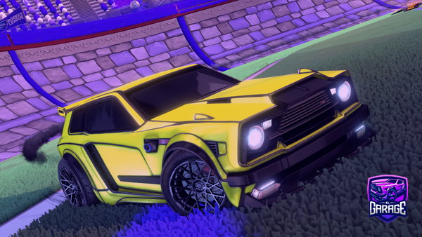 A Rocket League car design from theflyinghog