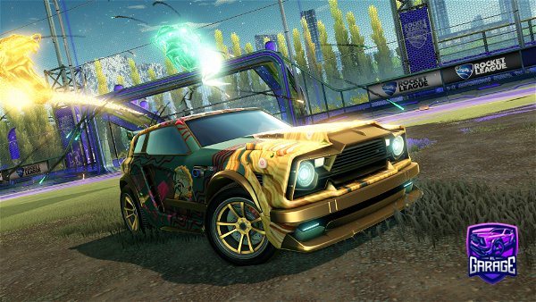 A Rocket League car design from PipeBomb