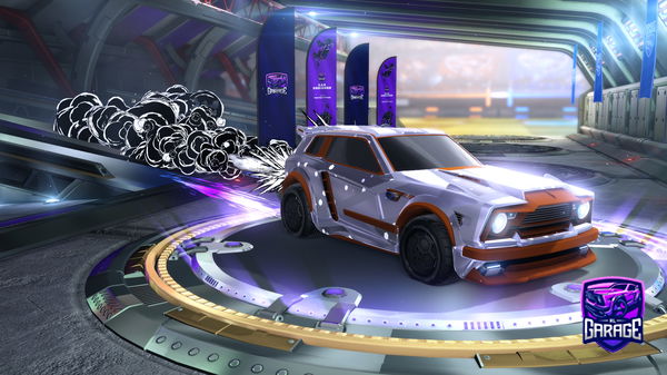 A Rocket League car design from NTHEF