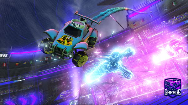 A Rocket League car design from R4ND0MP3R50N