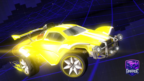 A Rocket League car design from Splooms