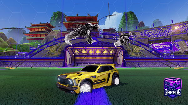 A Rocket League car design from BeckisBetter