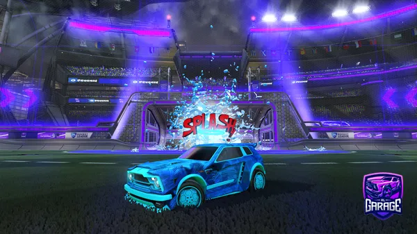 A Rocket League car design from KellenDaBest