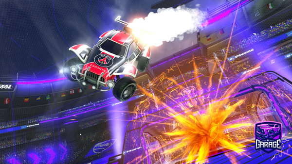 A Rocket League car design from Dazzerman87