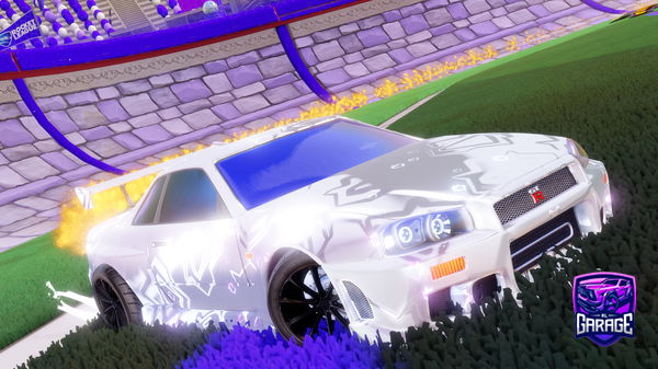 A Rocket League car design from amustycowRLG