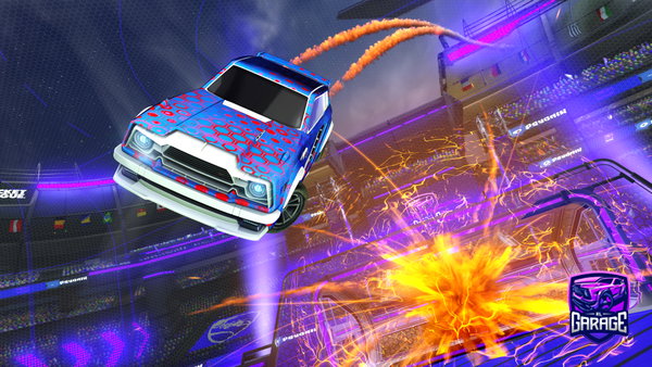 A Rocket League car design from roggezzii