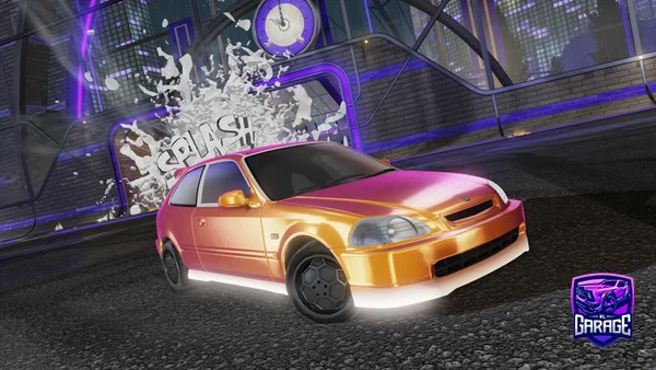 A Rocket League car design from Dragoncitow