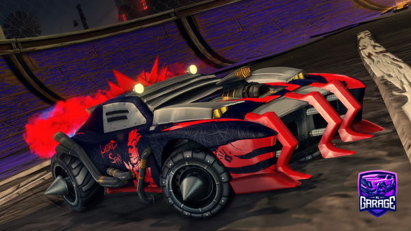 A Rocket League car design from Pulse_Freeze