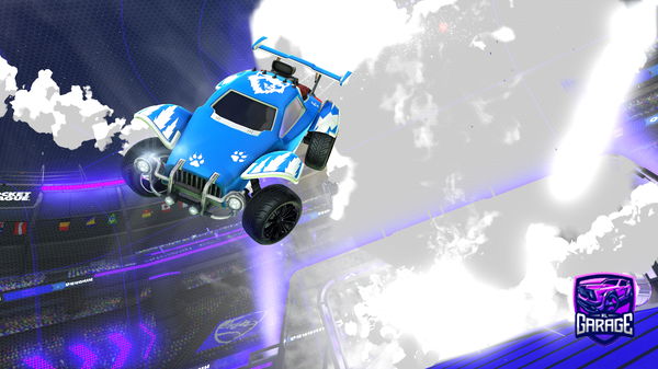 A Rocket League car design from Tengreasypigeons