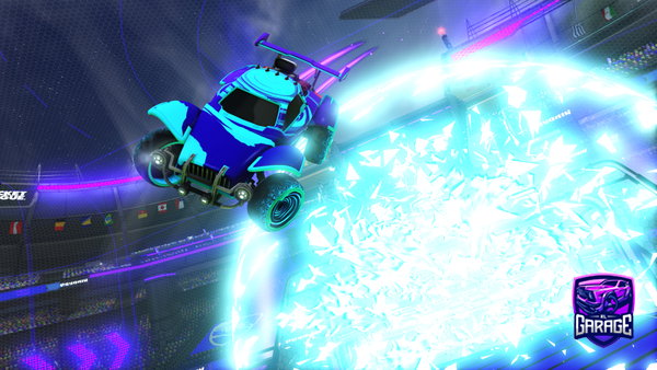 A Rocket League car design from fak3t0m