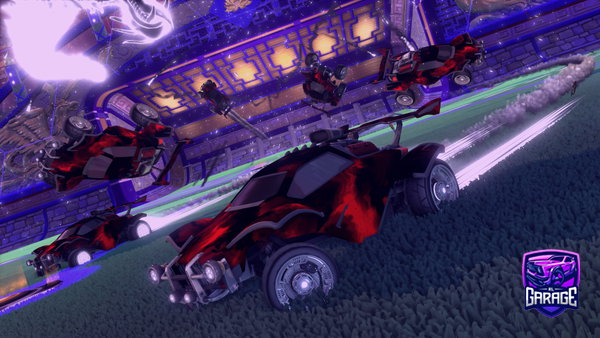 A Rocket League car design from Mew
