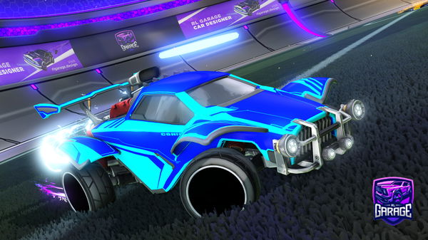 A Rocket League car design from wategaming
