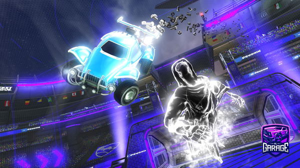 A Rocket League car design from Derpieclaytoes