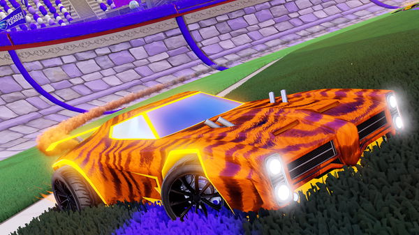 A Rocket League car design from Dunezys