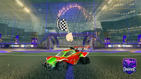 A Rocket League car design from UNMassivE