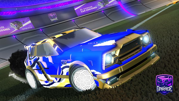 A Rocket League car design from Harry_canary6164