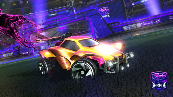 A Rocket League car design from __Juice__