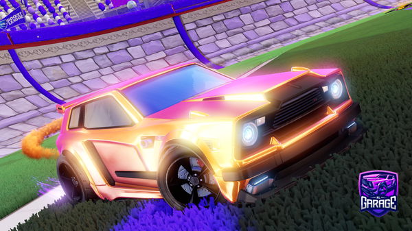 A Rocket League car design from dtbmaxi
