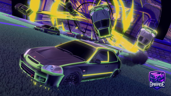 A Rocket League car design from SeazyyMKZ